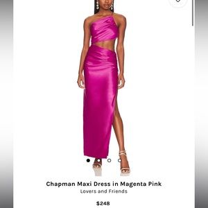 Lovers and Friends Pink Magenta Chapman Gown